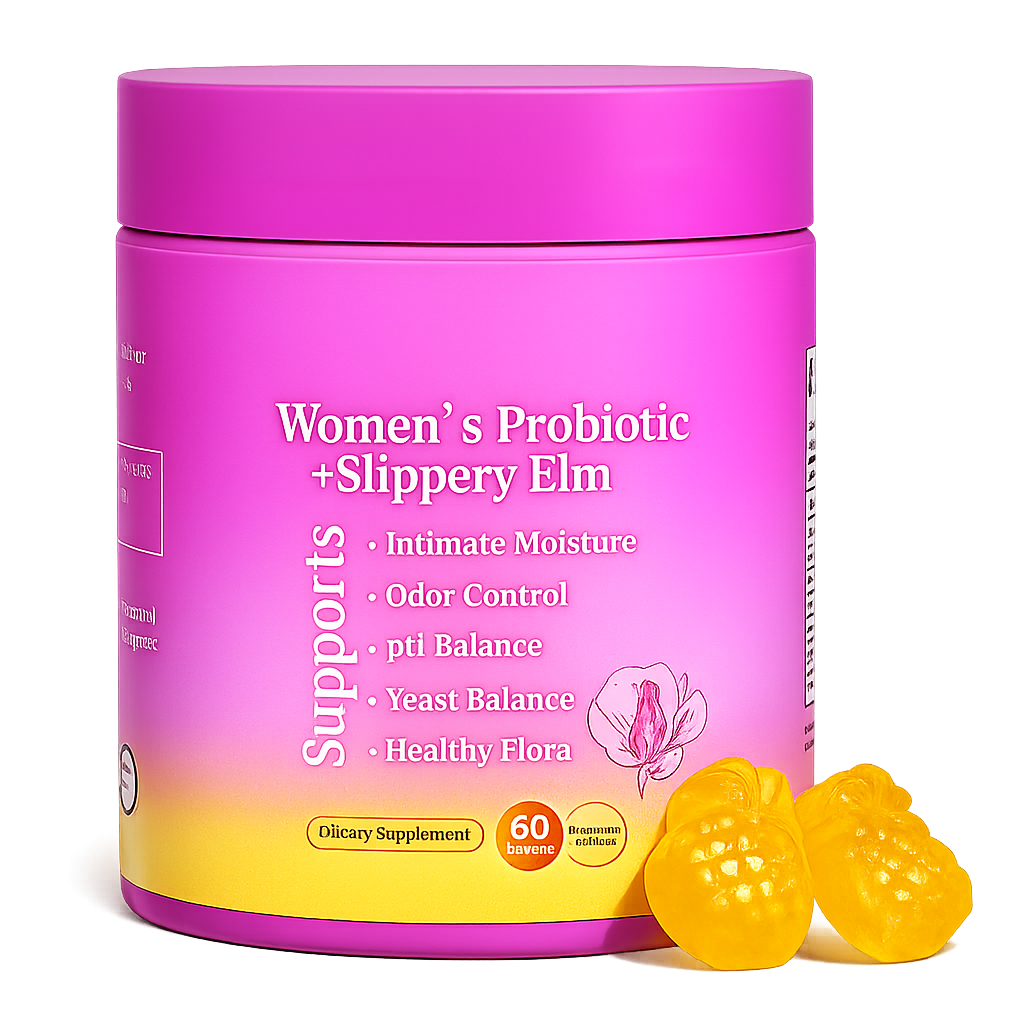 1 Pack Slippery Elm Probiotic Gummies